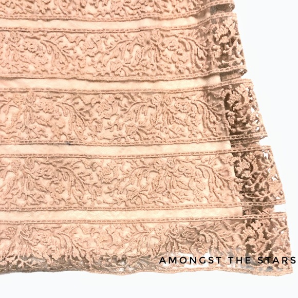 Tadashi Shoji Desert Bloom Lace Sleeveless Top - Picture 3 of 8